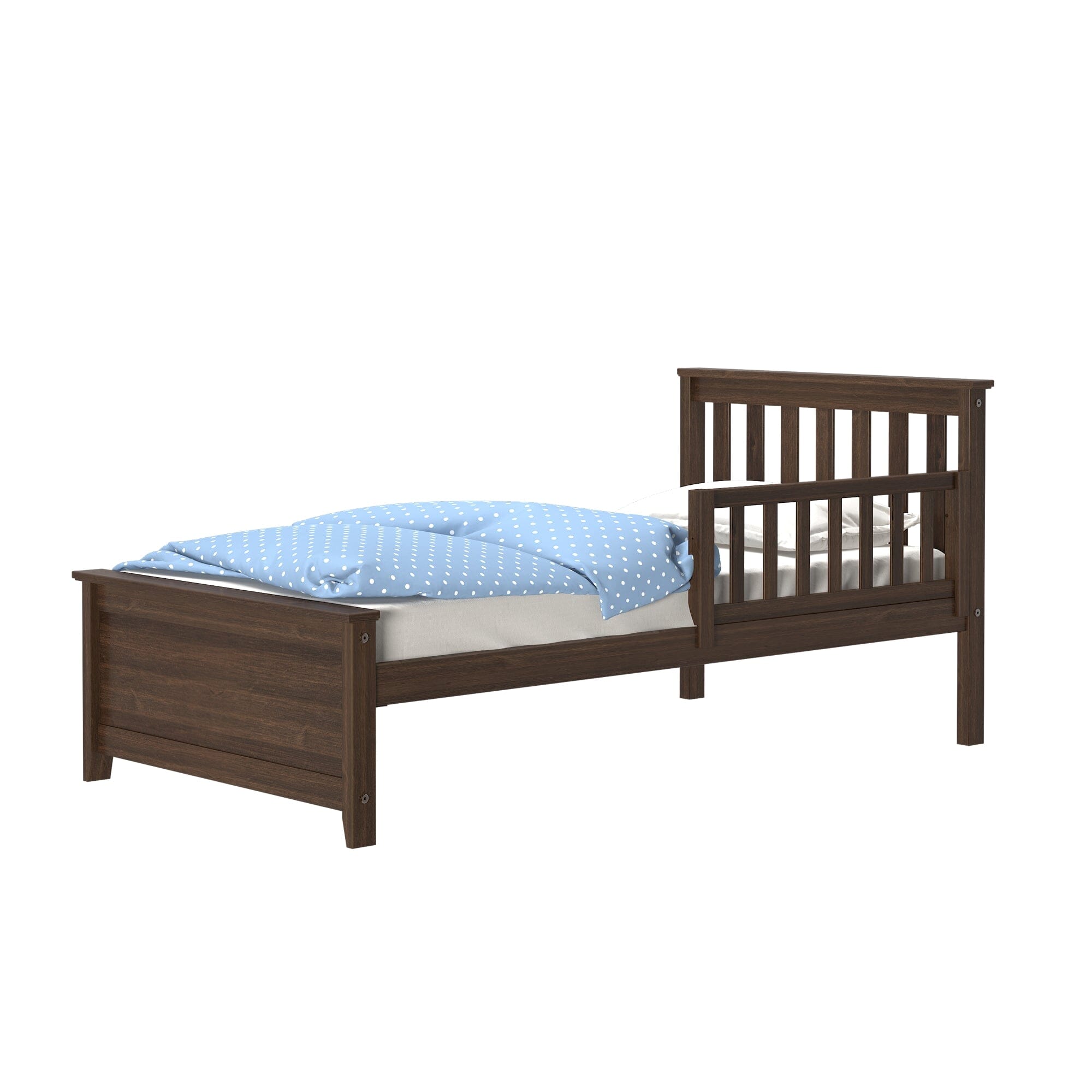 Twin Bed with Guard Rails