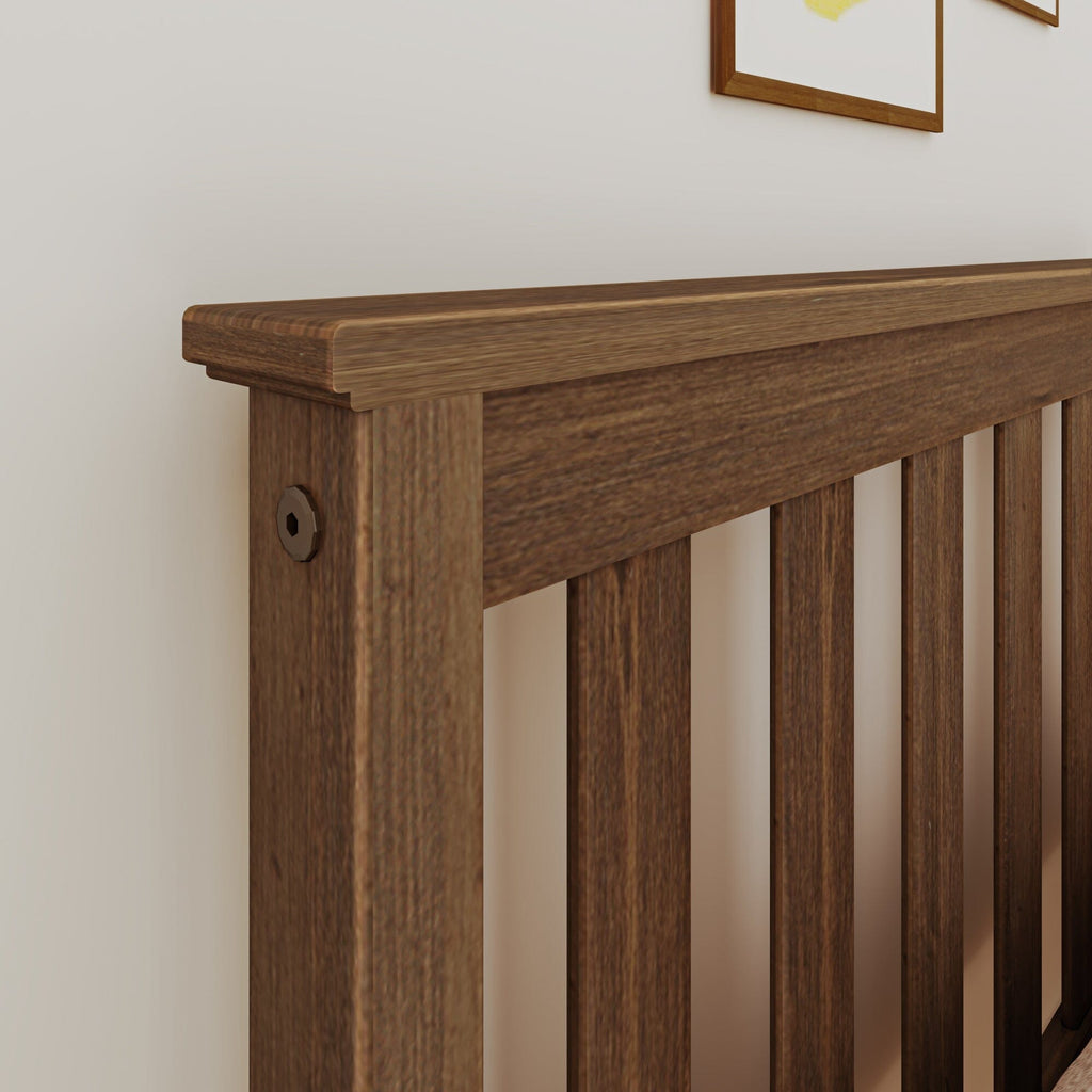 Twin Slatted Bed With Trundle