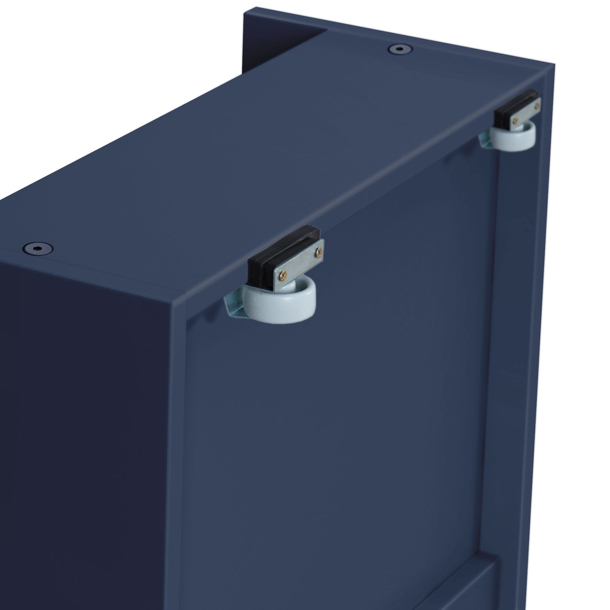 Twin Slatted Bed With Storage Drawers