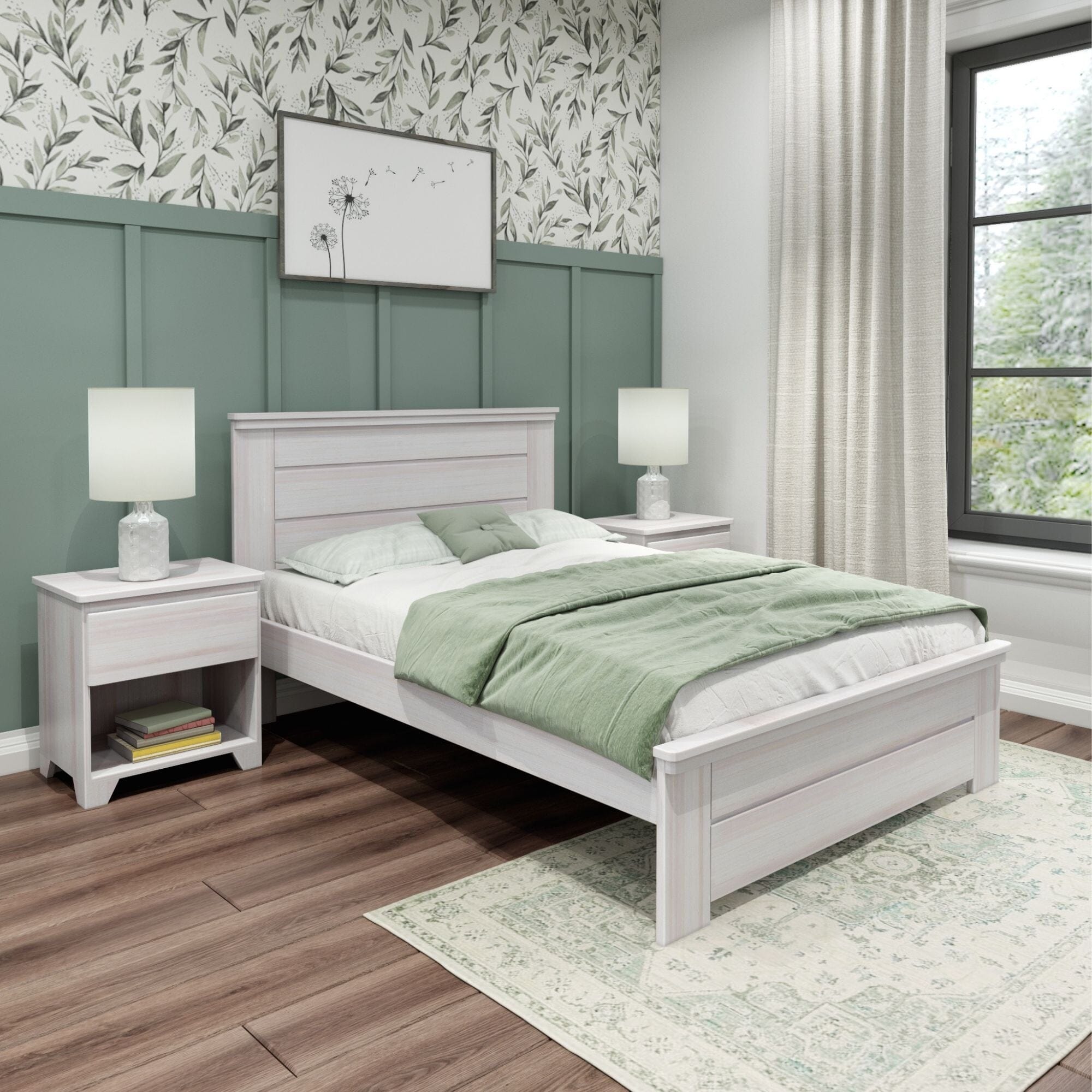 Modern Farmhouse Full Panel Bed