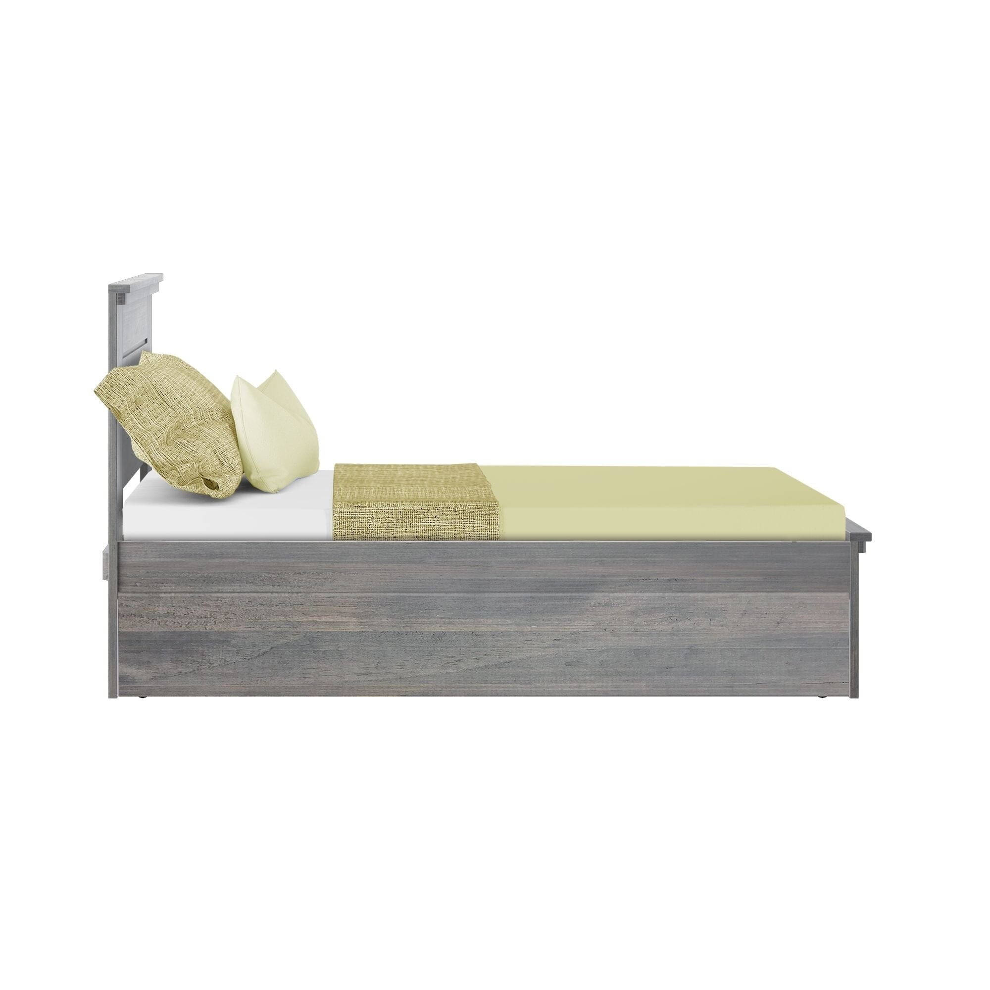 Modern Farmhouse Twin Panel Bed With Trundle