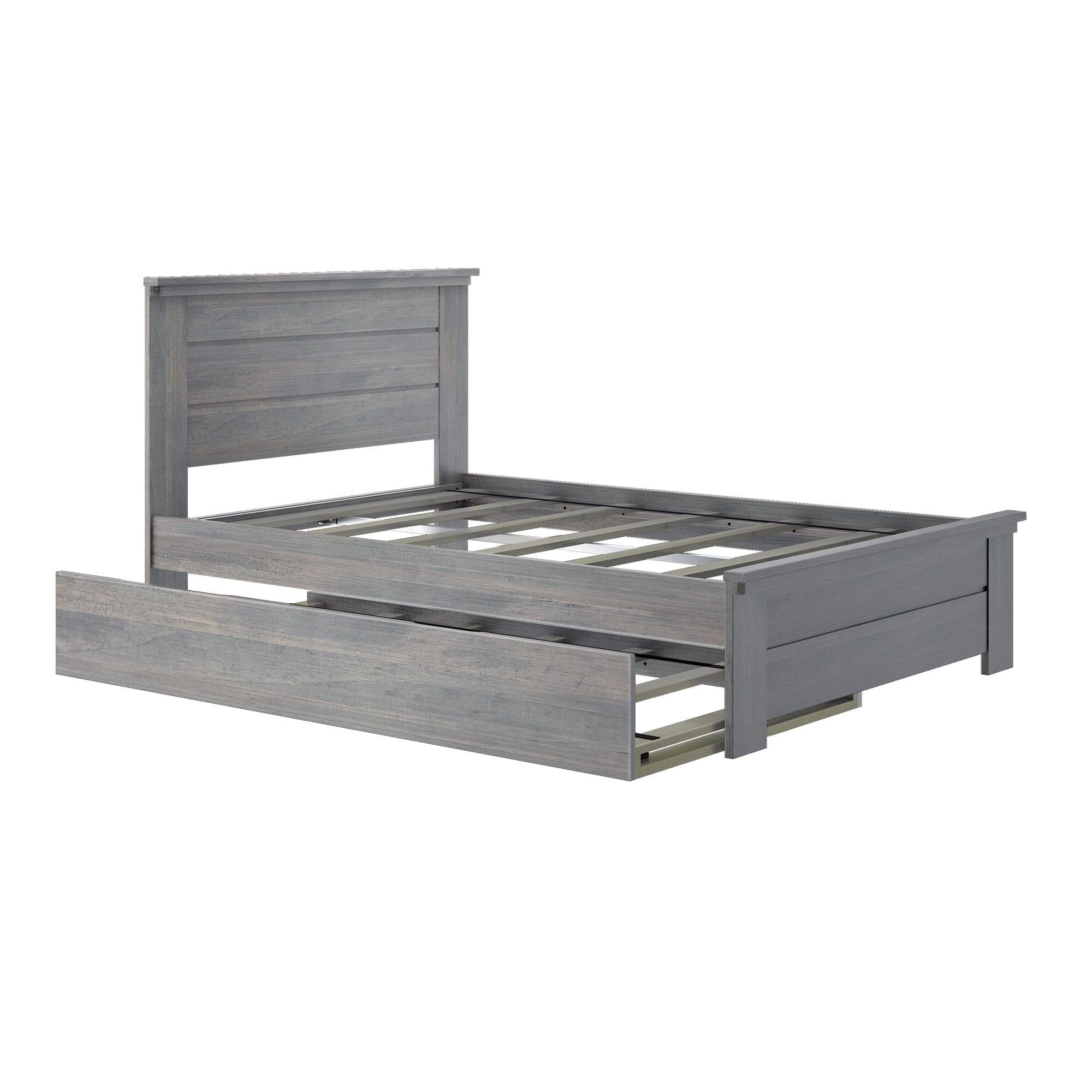 Modern Farmhouse Full Panel Bed With Trundle
