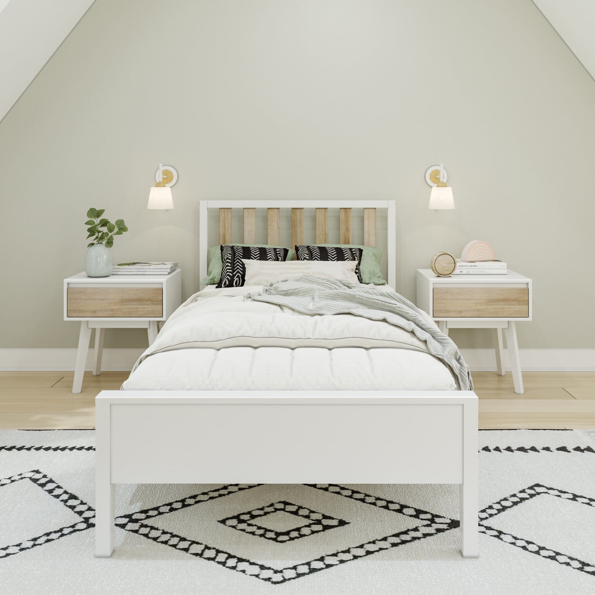 Scandinavian Twin Bed